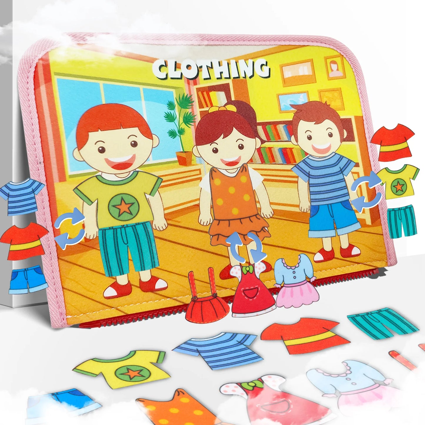 Parish Toys Busy Board – Early Educational Toy for Toddlers