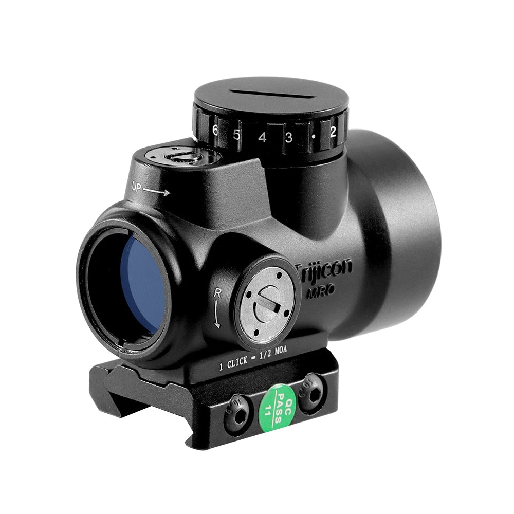 Trijicon MRO RMR SRO Reflex Red Dot Sight – Illuminated Tactical Riflescope for AR15, M4 & Airsoft