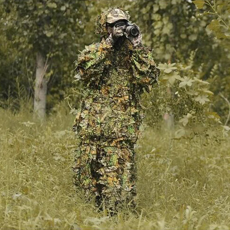 Men & Women Outdoor Ghillie Suit Camouflage set