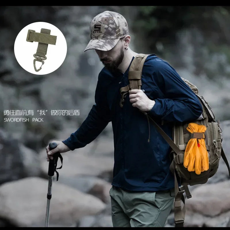 Multi-Purpose Hunting Gloves Hook with Storage Clip