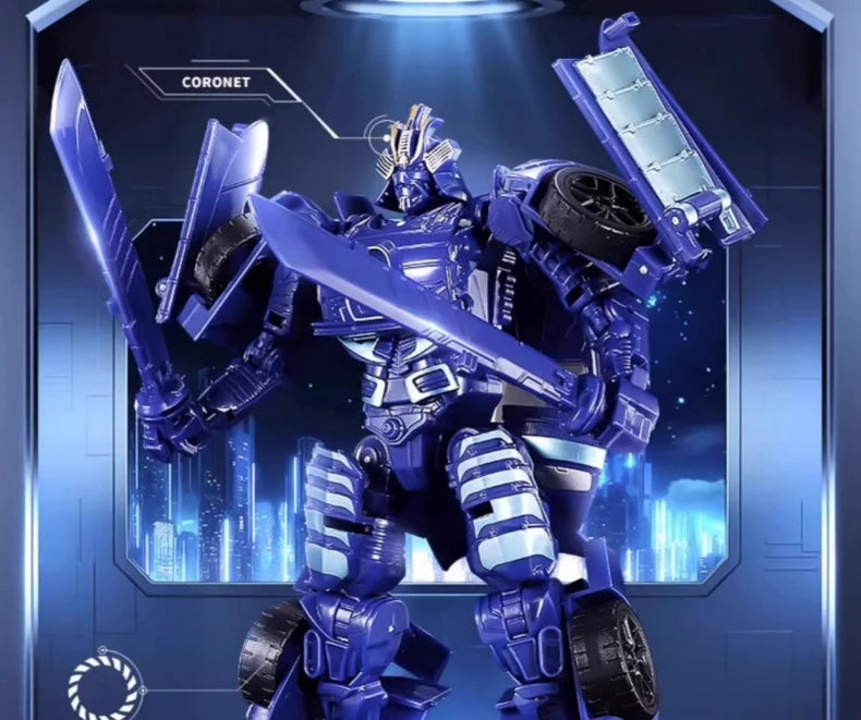 Anime Action Figures Dinosaur Robot Car