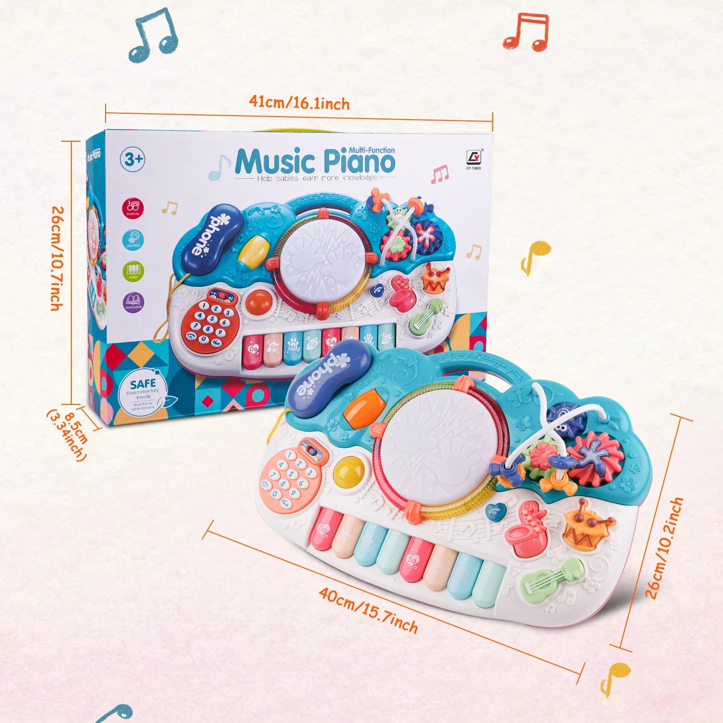 Light-Up Baby Musical Toys