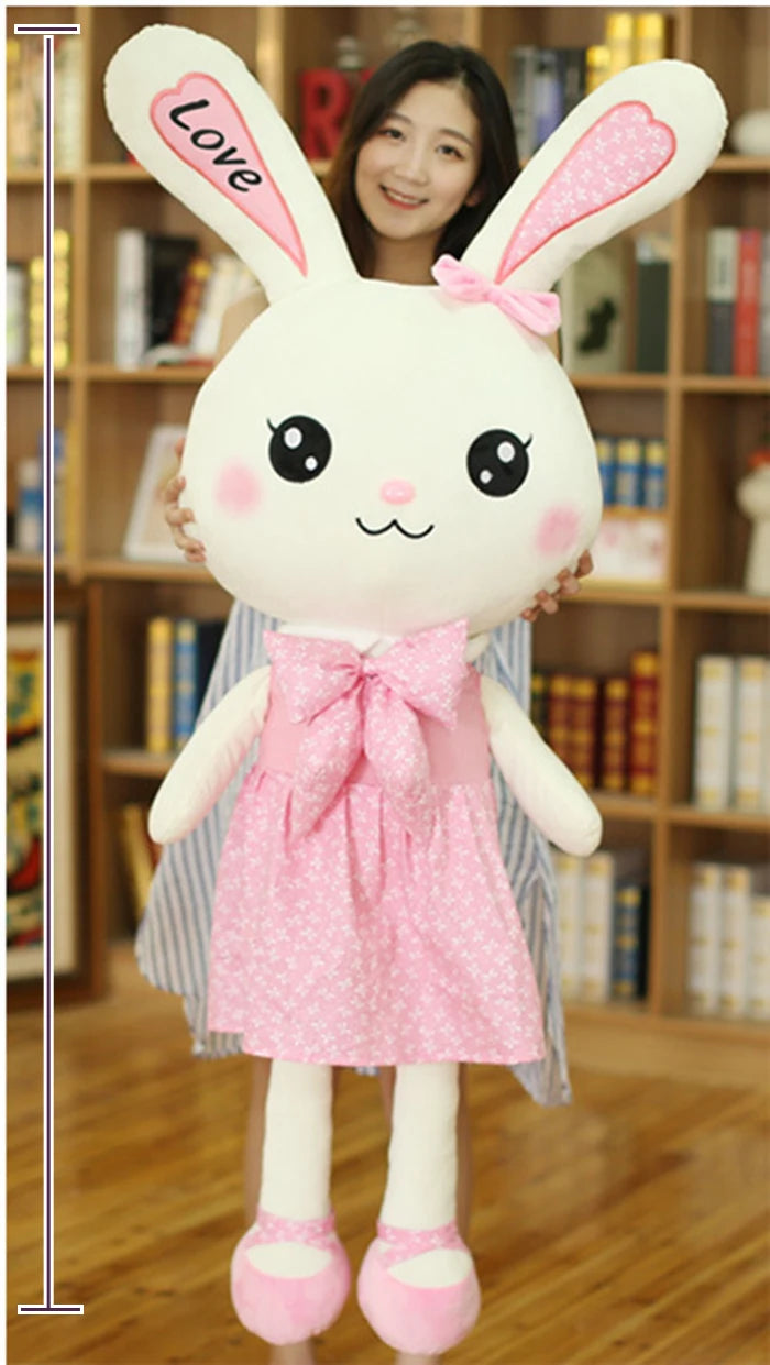 cute and stylish bunny plush