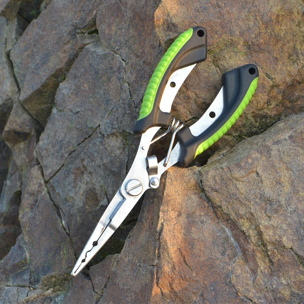 High-Strength Multifunctional Fishing Pliers – Ergonomic Anti-Slip Grip
