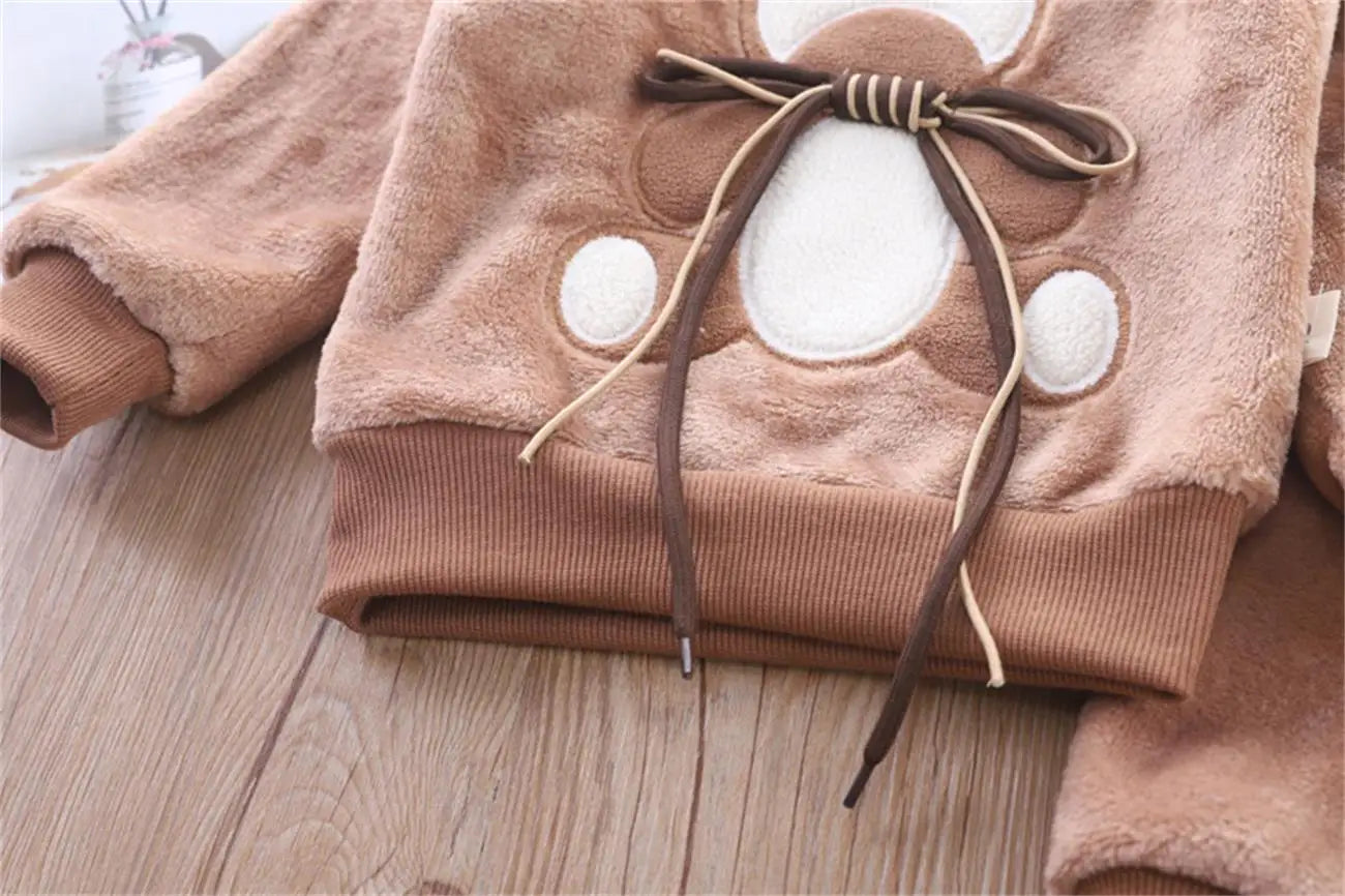 3PCS Winter/Autumn Toddler Baby Outfit Set