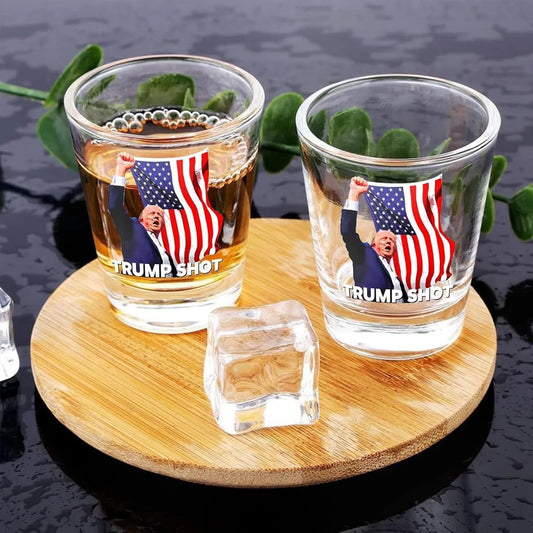 2024 Presidential Election Trump shot glass