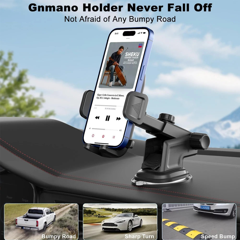 4-in-1 Super Stable Car Phone Holder