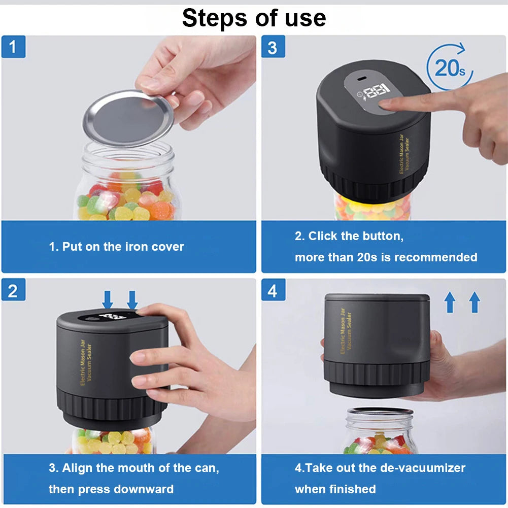 Mason Jar Vacuum Sealer