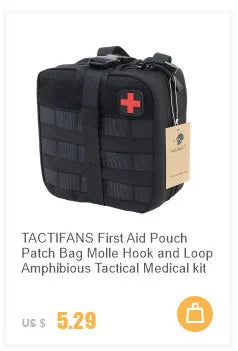 Roll 1 Trauma Pouch IFAK Medical Kit Storage Bag