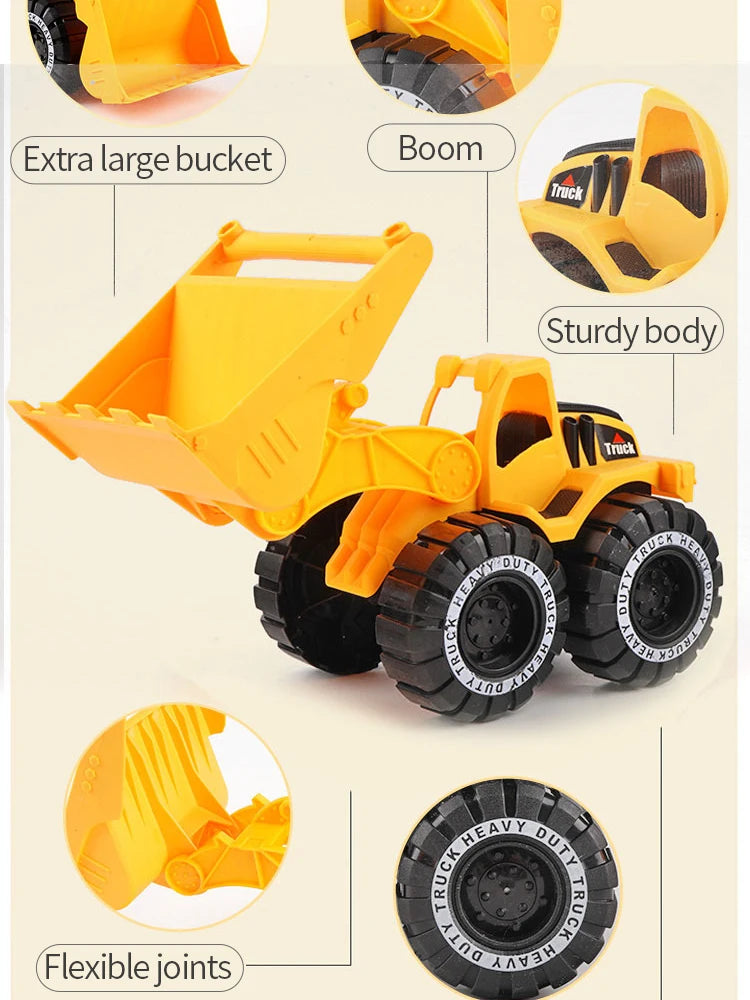 Excavator & Dump Truck Model Toy
