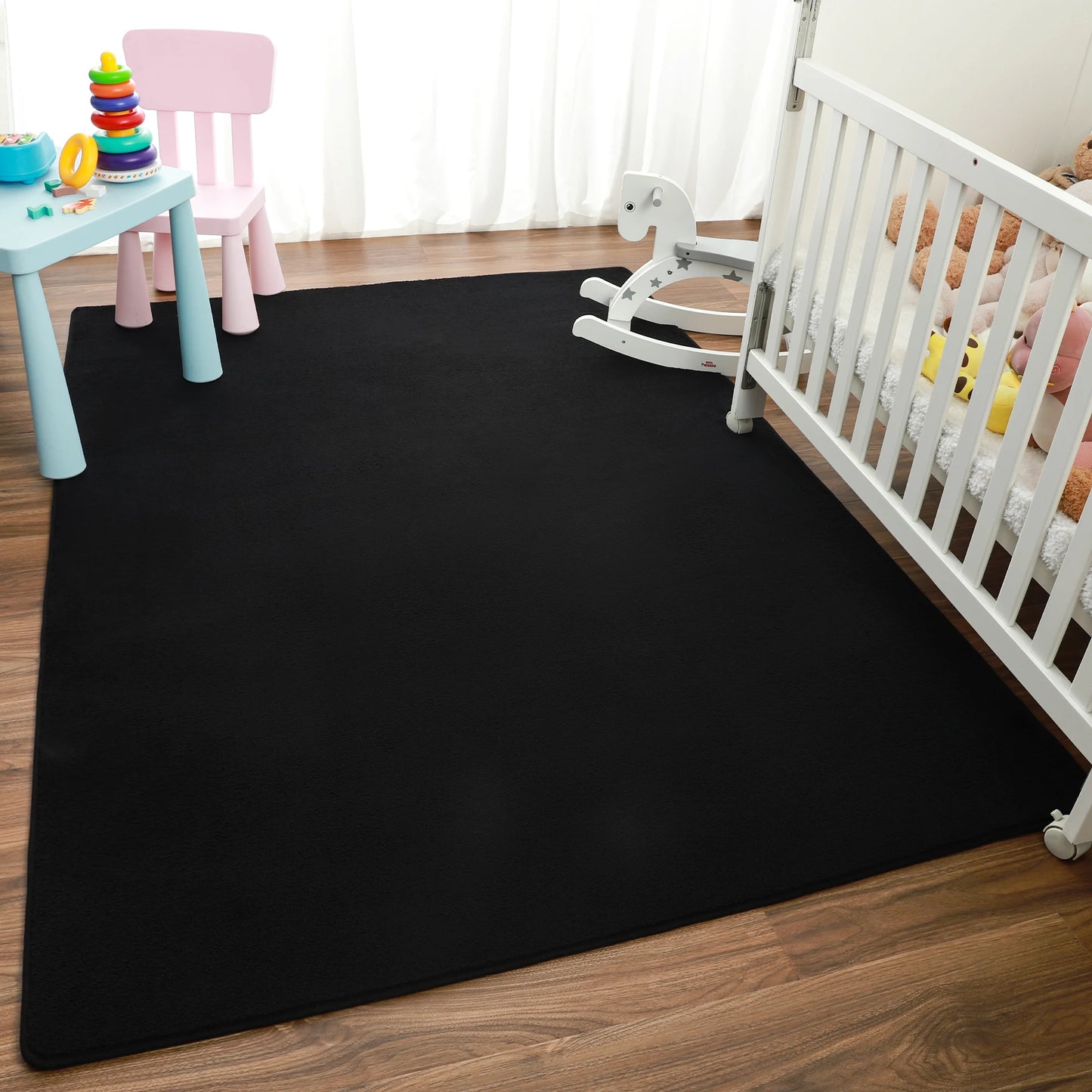 Black Rugs for Living Room