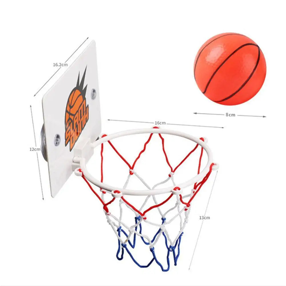 Mini Basketball Backboard Hoop Set – Indoor Game Toy for Kids