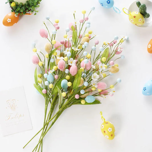 Easter Eggs Tree Branch Decoration