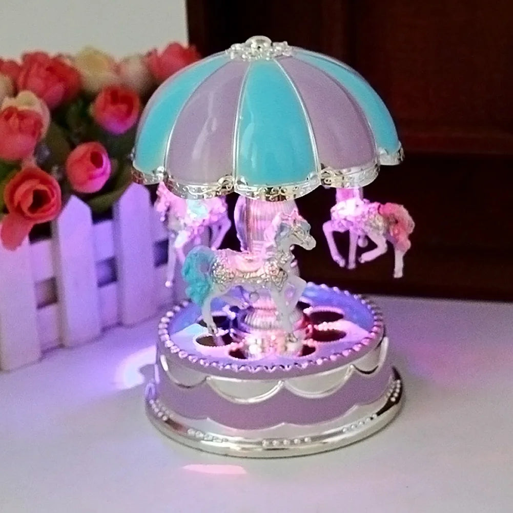 LED Merry-Go-Round Music Case