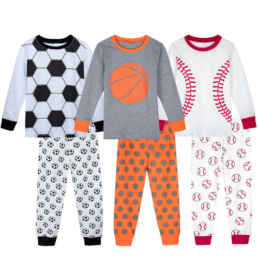 Kids Sport-Themed Pajama Set