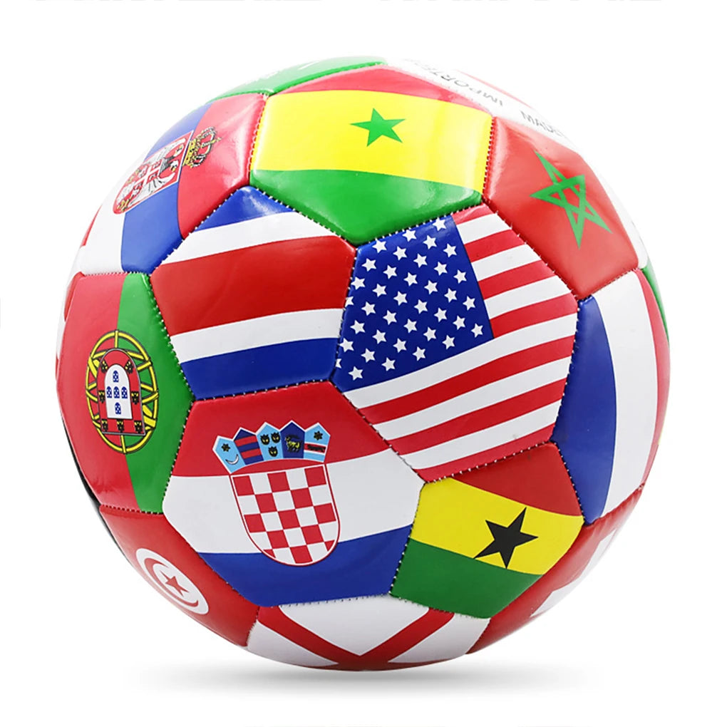 National Flag Colors Soccer Ball