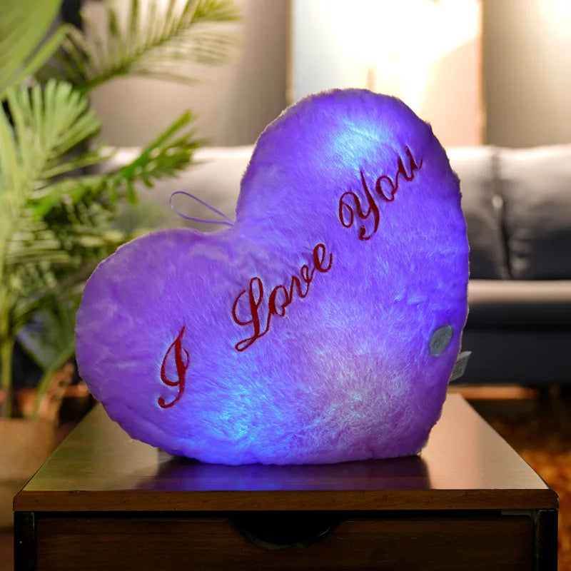 34CM Luminous Plush Star Pillow