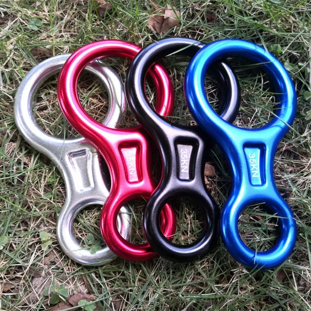 35KN Figure 8 Rock Climbing Descender