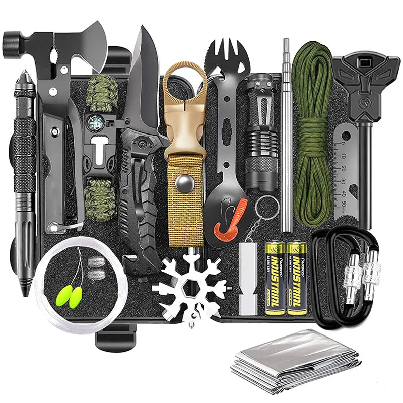 20-in-1 Survival Gear & Emergency Escape Kit