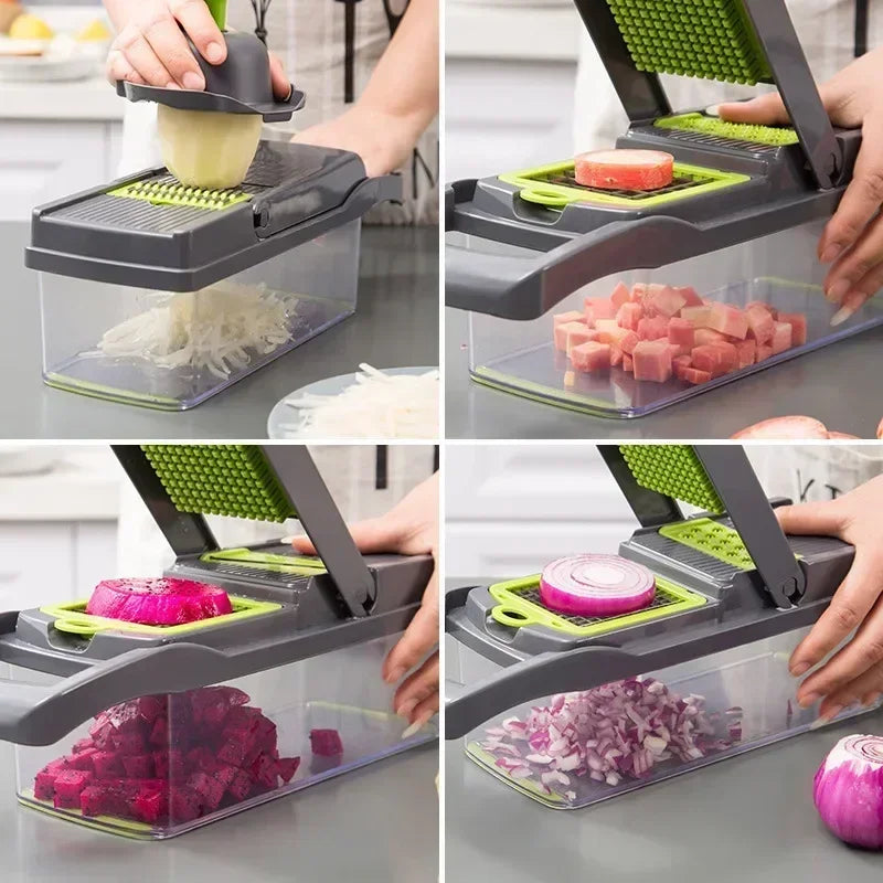 14/16-in-1 Multifunctional Vegetable Chopper