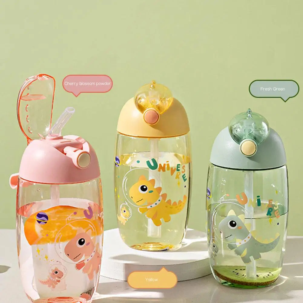 Children's dinosaur-themed water bottle