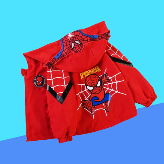 New Spring & Autumn Spider Themed Jacket Set
