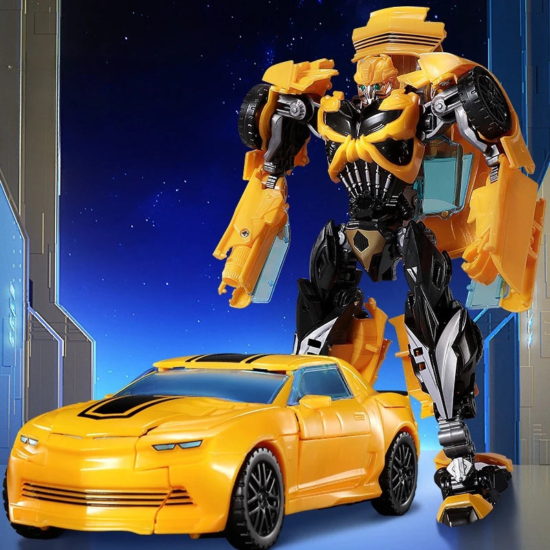 Anime Action Figures Dinosaur Robot Car
