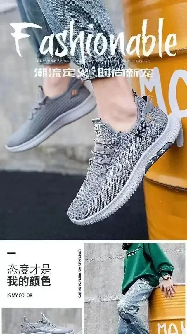 Men's Breathable Mesh Sports Shoes