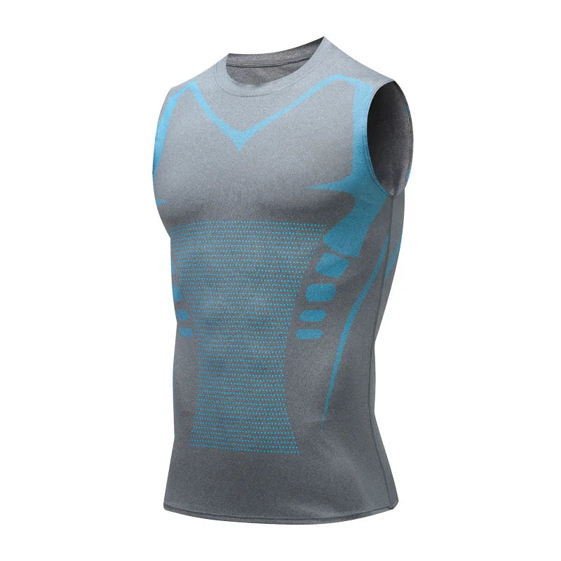 Compression Sleeveless Tank Top Men Gym Shirt