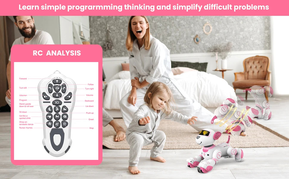 Remote Control Programmable Smart Robot Dog
