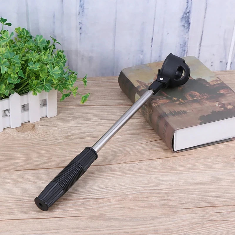 Golf Ball Retriever 8 Sections Stainless Steel Telescopic Ball Picker