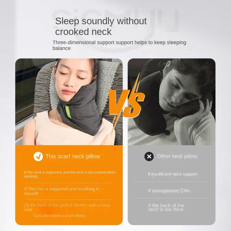 Memory Foam Travel Pillow