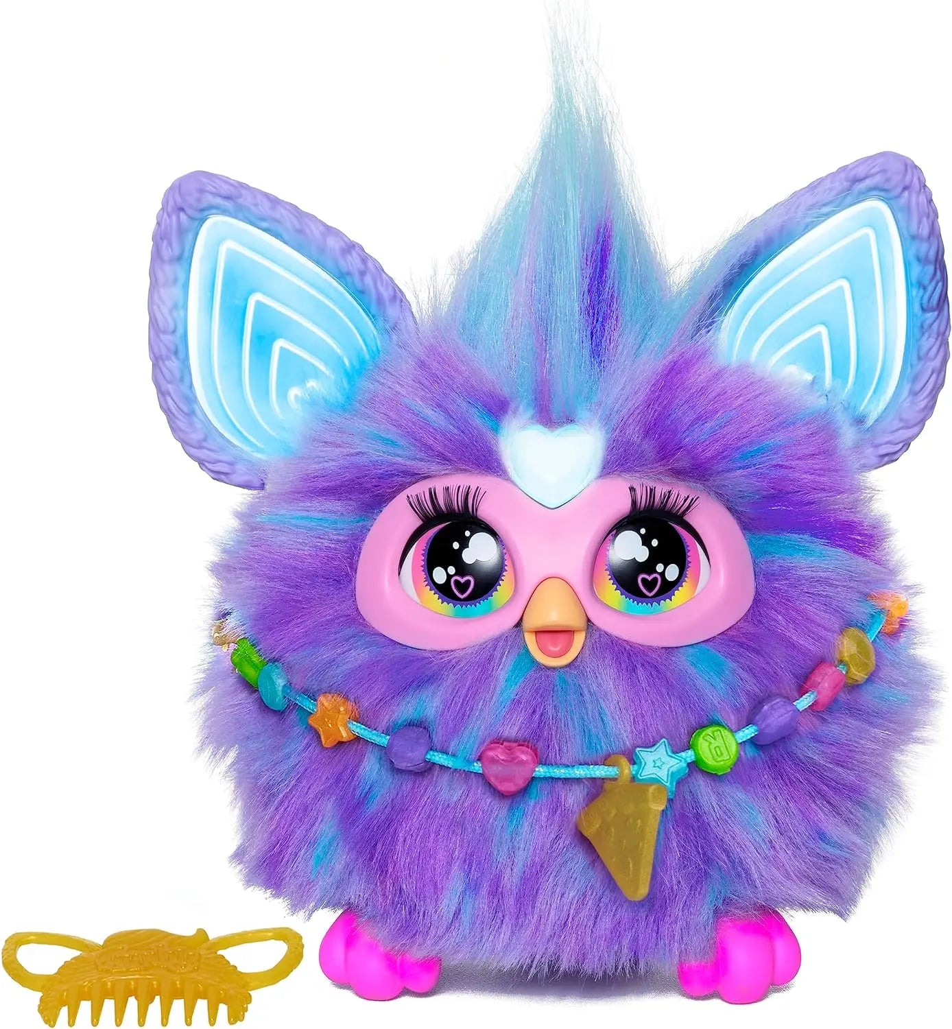Original Furby Purple Coral Interactive Galaxy Edition Plush Toy