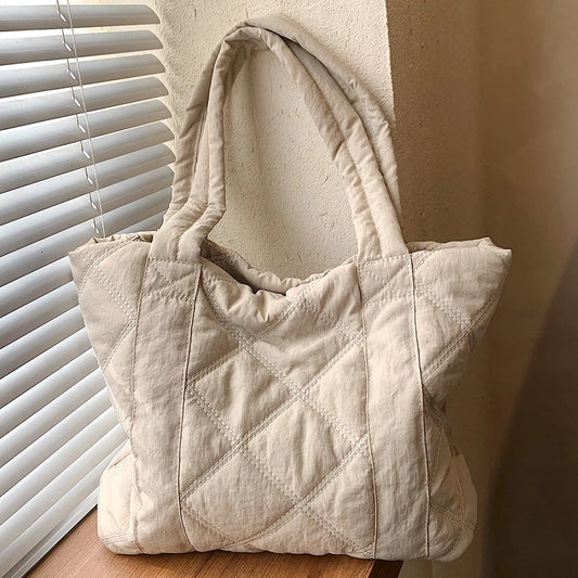 Ladies Diamond Lattice Bag