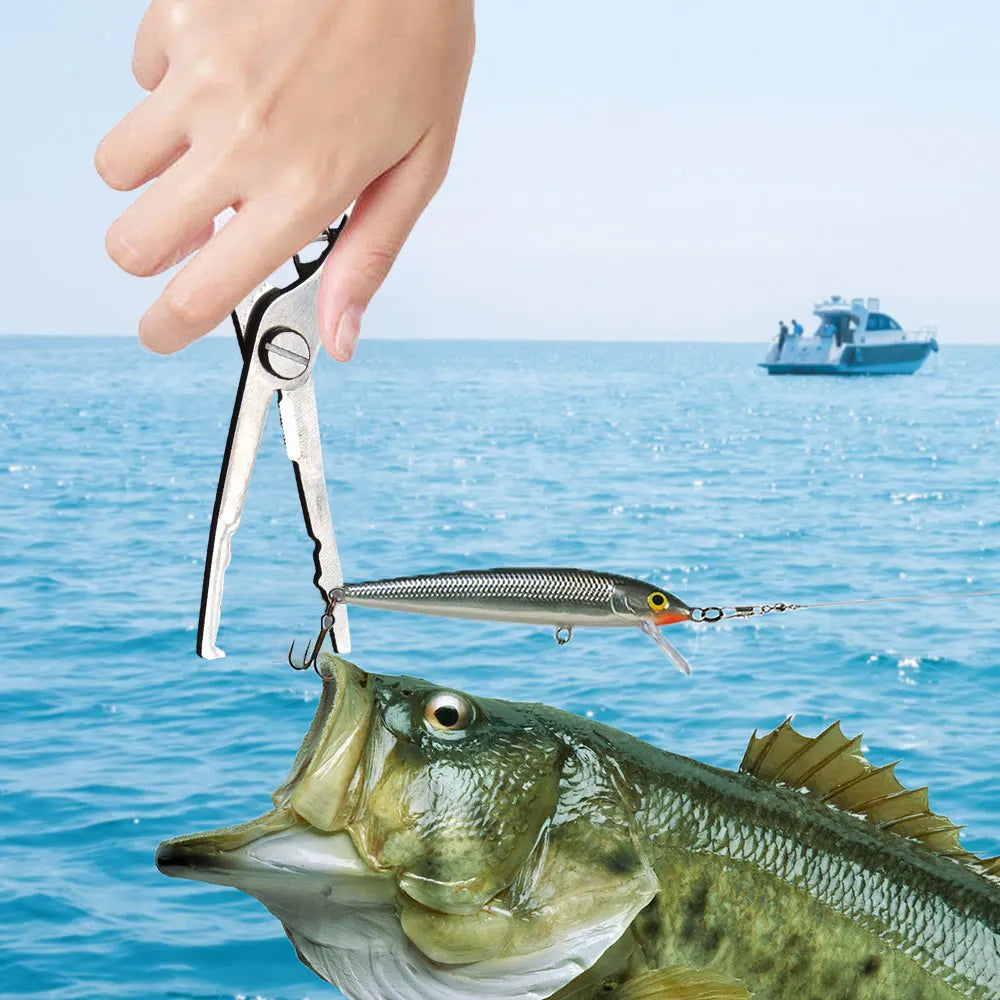 High-Strength Multifunctional Fishing Pliers – Ergonomic Anti-Slip Grip