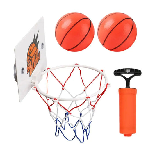 Mini Basketball Backboard Hoop Set – Indoor Game Toy for Kids