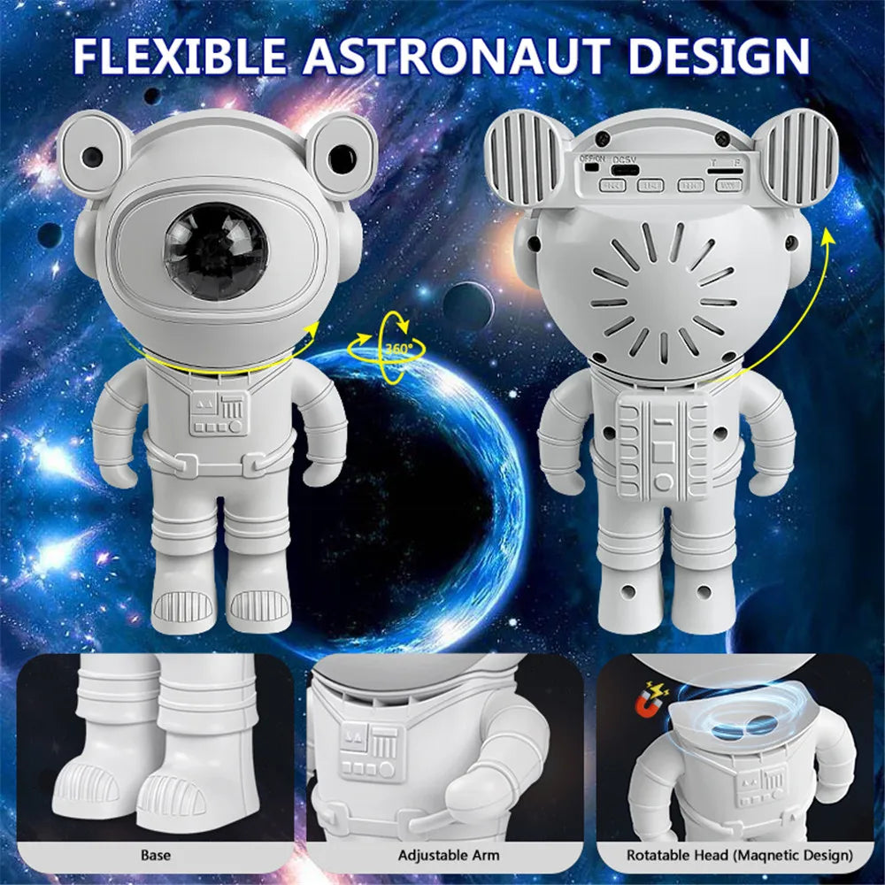 Astronaut Galaxy Starry Sky Projector Night Light