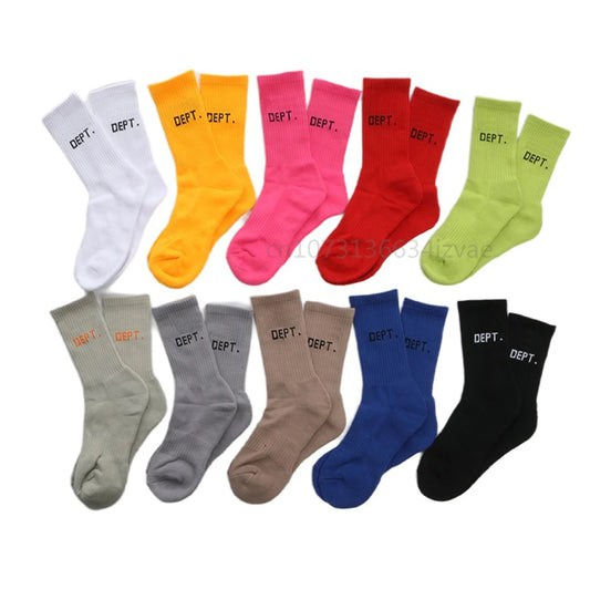 Dept Luxury Design Fashion Brand Breathable Socks