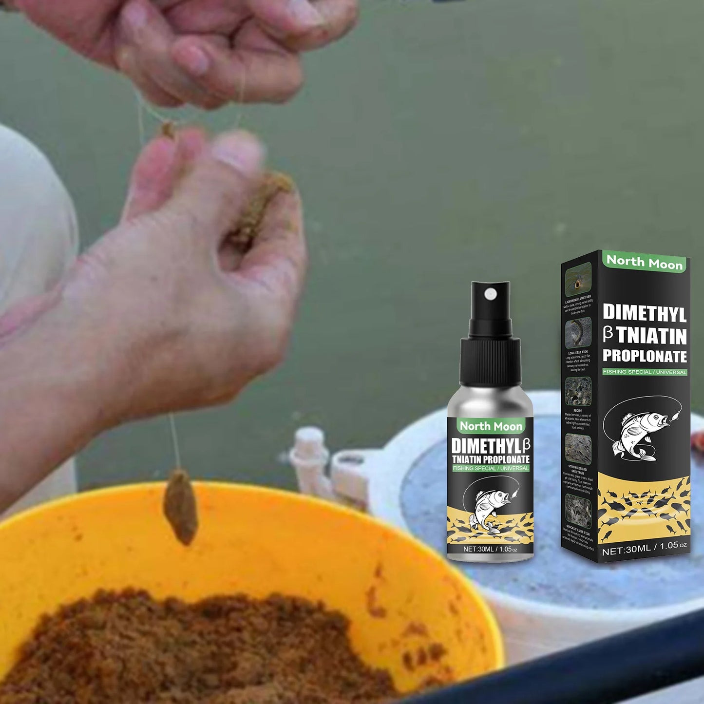 Fishing Baits Attractants – 30ml Natural Scent Liquid for All Water Types