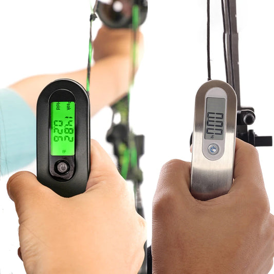 Archery LED Bow Scale – 110lbs Draw Weight Weighing Tool for Compound & Recurve Bows