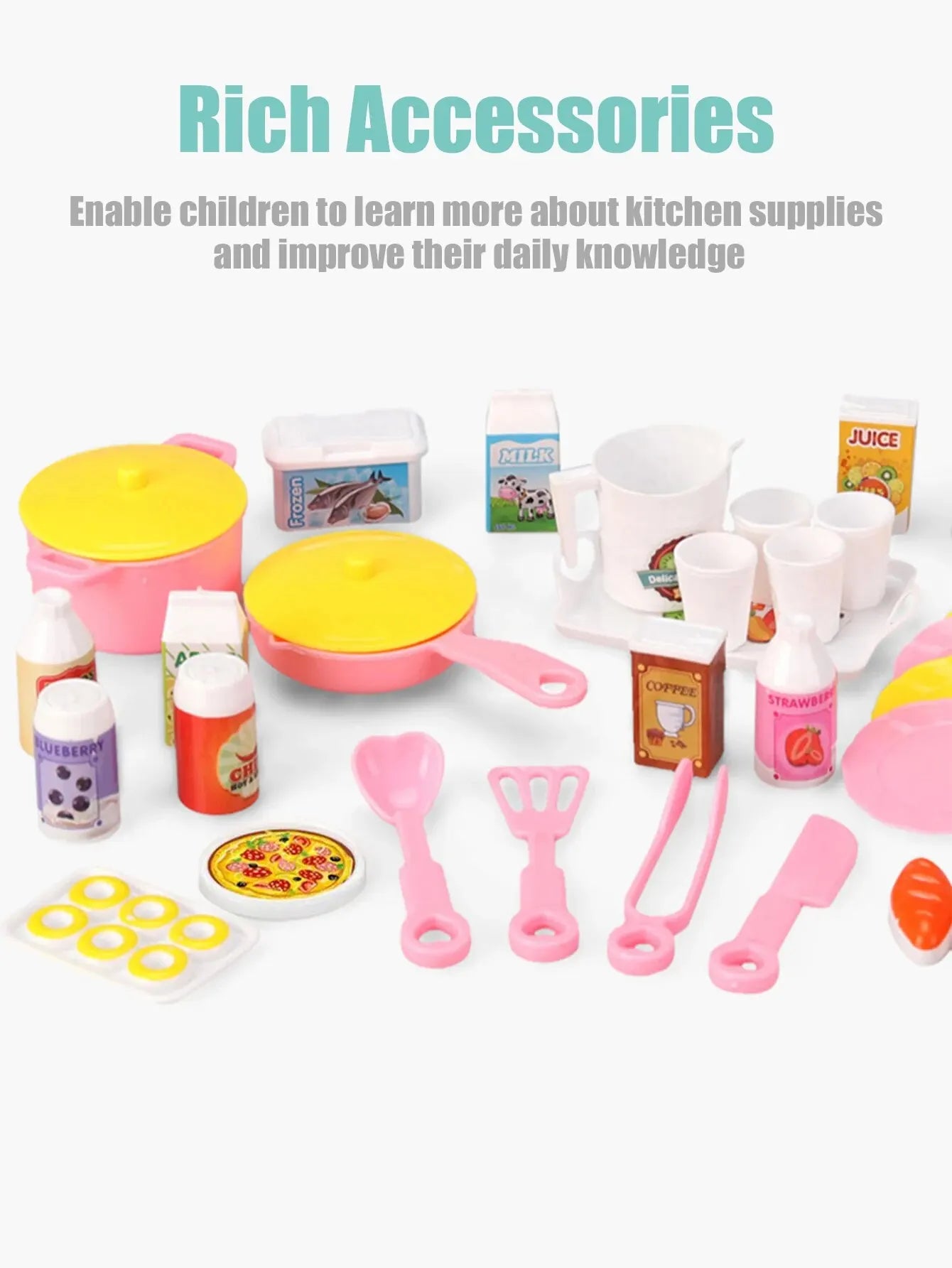 Kids Mini Kitchen Cooking Toy Set