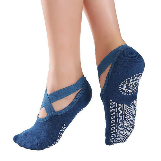 Anti Slip Bandage Sports Ladies Slippers Socks