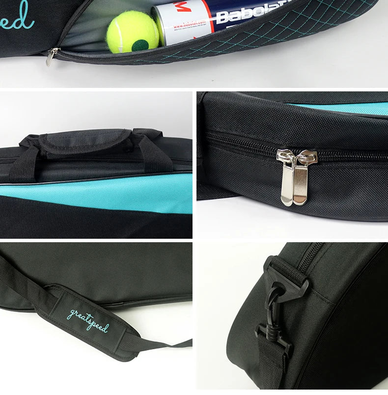 3pcs Tennis & Badminton Racket Sports Bag