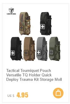 Roll 1 Trauma Pouch IFAK Medical Kit Storage Bag