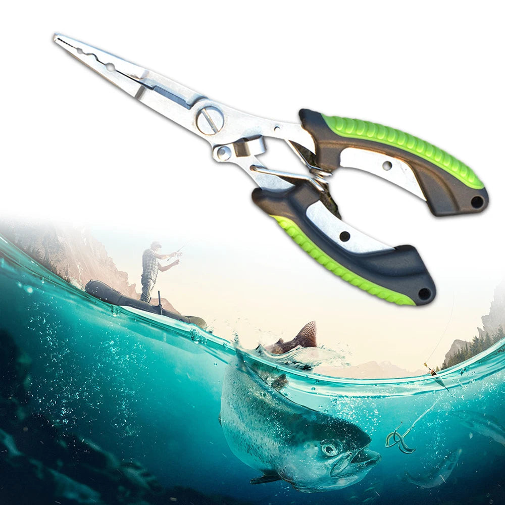 High-Strength Multifunctional Fishing Pliers – Ergonomic Anti-Slip Grip