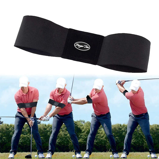 Professional Elastic Golf Swing Trainer Arm Band Belt