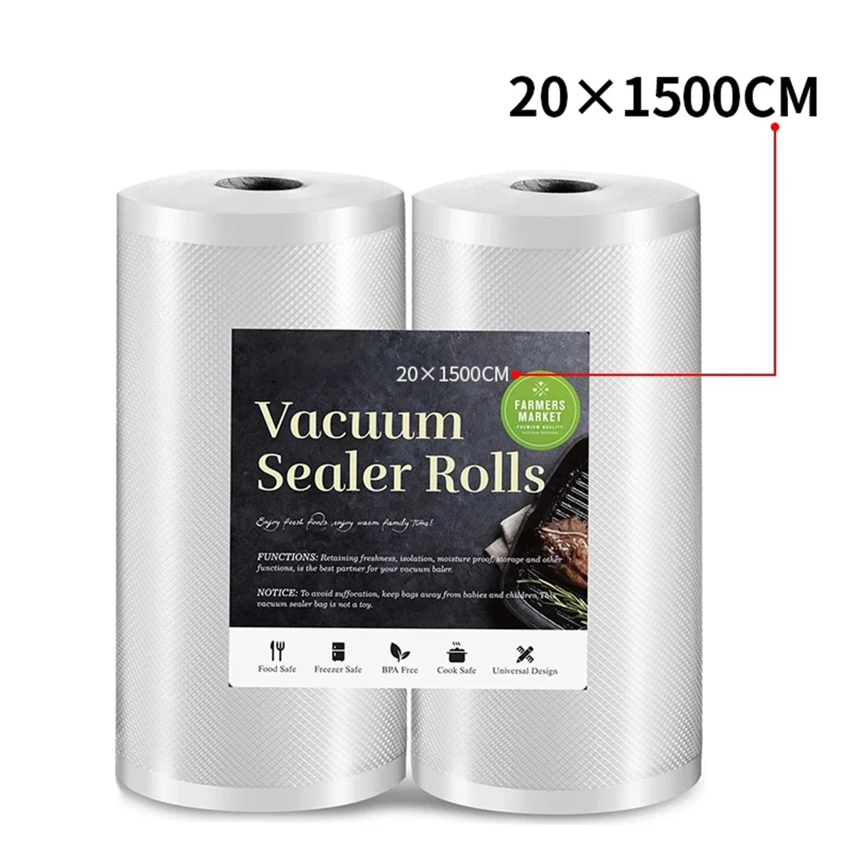 Kitchen Food Vacuum Sealer Bags