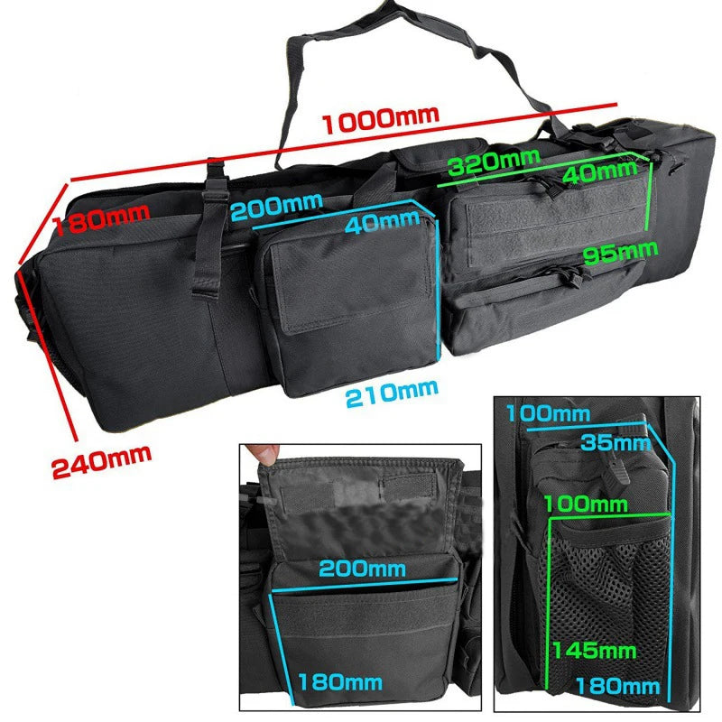 M249 Bag Hunting Molle Pouch Backpack Outdoor EDC Carrying Protection Case With Shoulder Strap Hunting Apparel