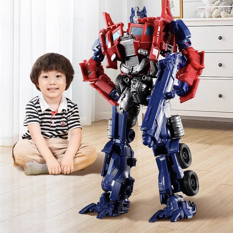 Anime Action Figures Dinosaur Robot Car