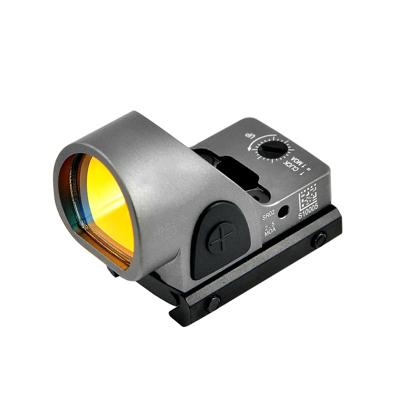 SRO Mini RMR Red Dot Sight Collimator Rifle Reflex Sight Scope fit 20mm Weaver Rail For Airsoft Hunting Rifle